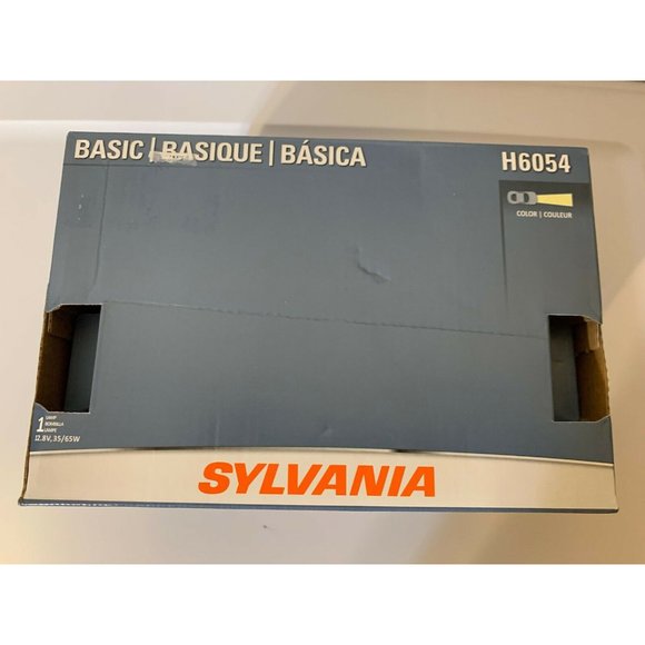 New Headlight‎ Basic Bulb-Vista Sylvania H6054 New In Box - Picture 4 of 9